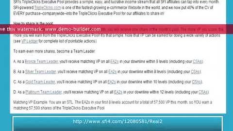 Starting in SFI By Gery Carson Demo