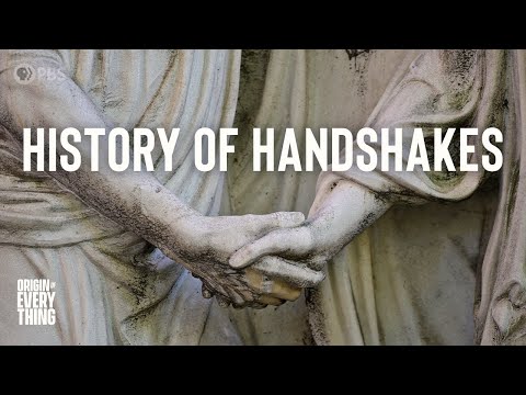 Video: Where did the tradition of shaking hands come from?