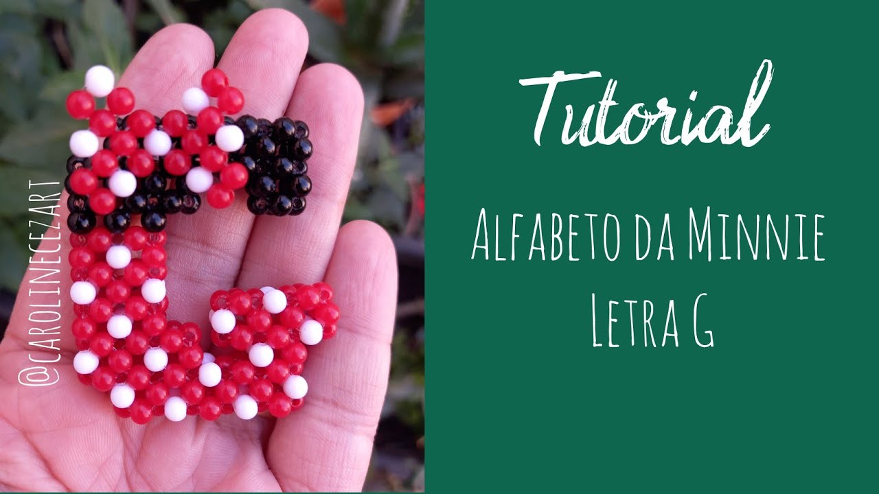 Letra G - Alfabeto da Minnie