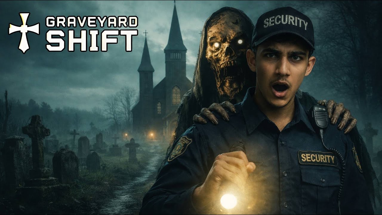 ]NIGHT AS A GRAVEYARD SECURITY GUARD | GRAVEYARD SHIFT - YouTube