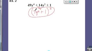 Alg 1  9 6 Factoring Special Cases
