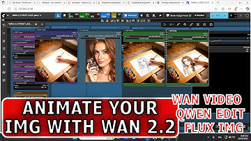 ComfyUI Tutorial : How To Generate Video Using WAN 2.2 FLFV #comfyui #comfyuitutorial #qwen #flux
