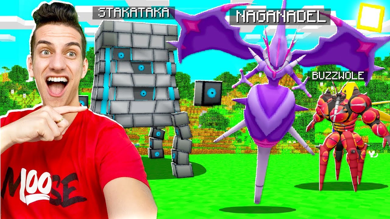CATCHING ONLY ULTRA POKEMON in MINECRAFT!