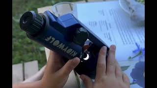 Kidywolf Microscoop Kidymicroscope Wetenschappelijk Speelgoed Voor Kinderen Kidsdeco.nl