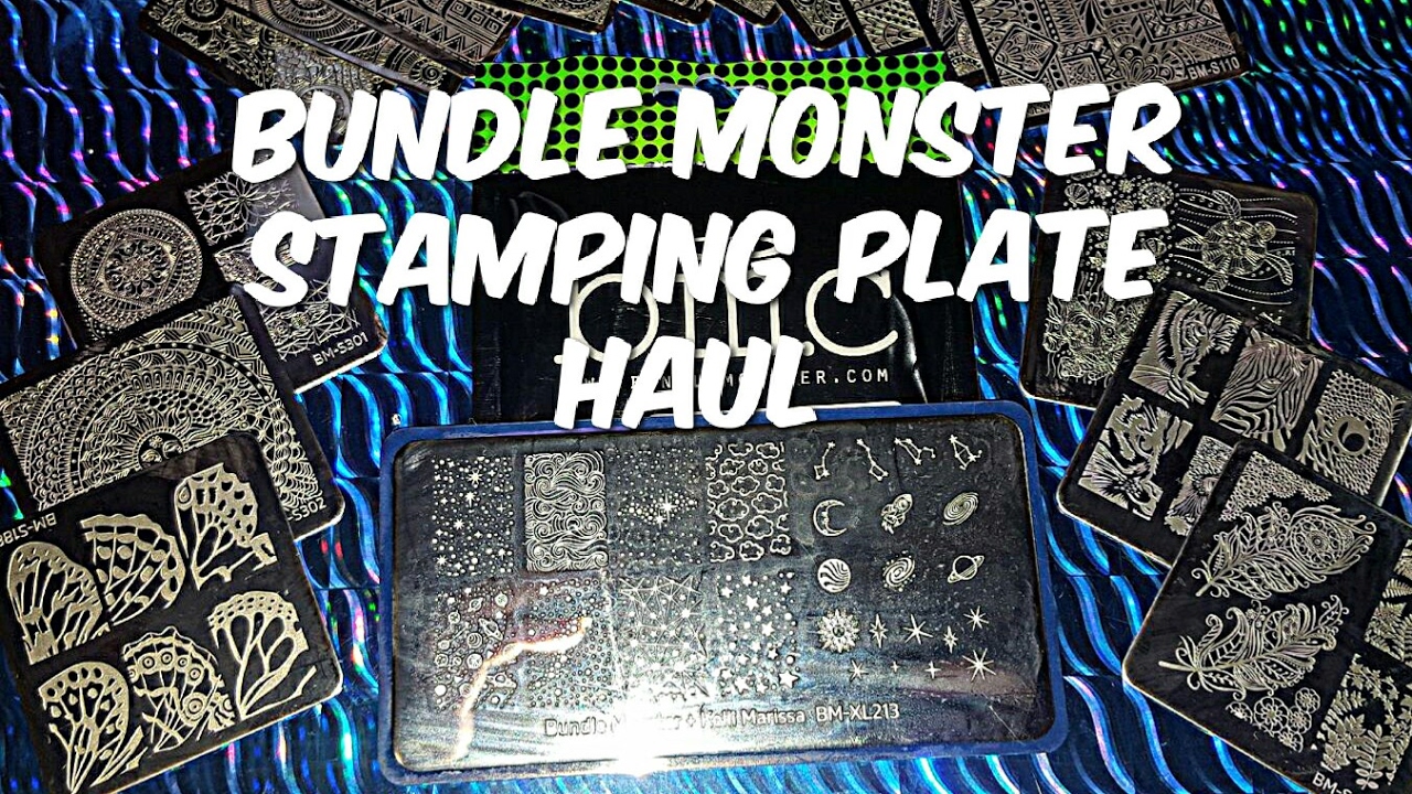 Manicure Monday | Bundle Monster Stamping Plate Haul