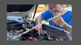 5TH GEN 4RUNNER 140 AMP ALTERNATOR FUSE REPLACEMENT