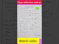 Problems in Structural Analysis-I #shortsfeed