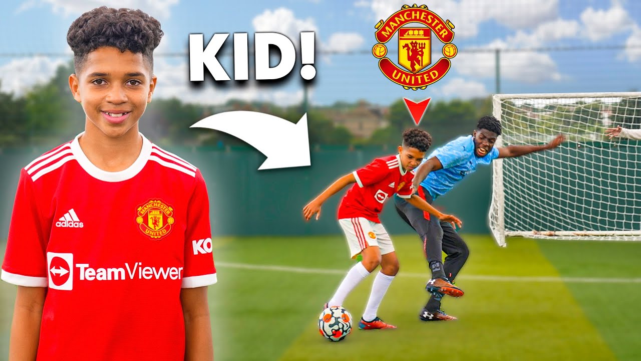 Cristiano Ronaldo Jr shows he's got the same fancy footwork as his