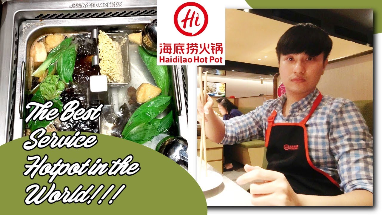 The Best Service Hotpot in the World!!! HaiDiLao Hot Pot VEGAN