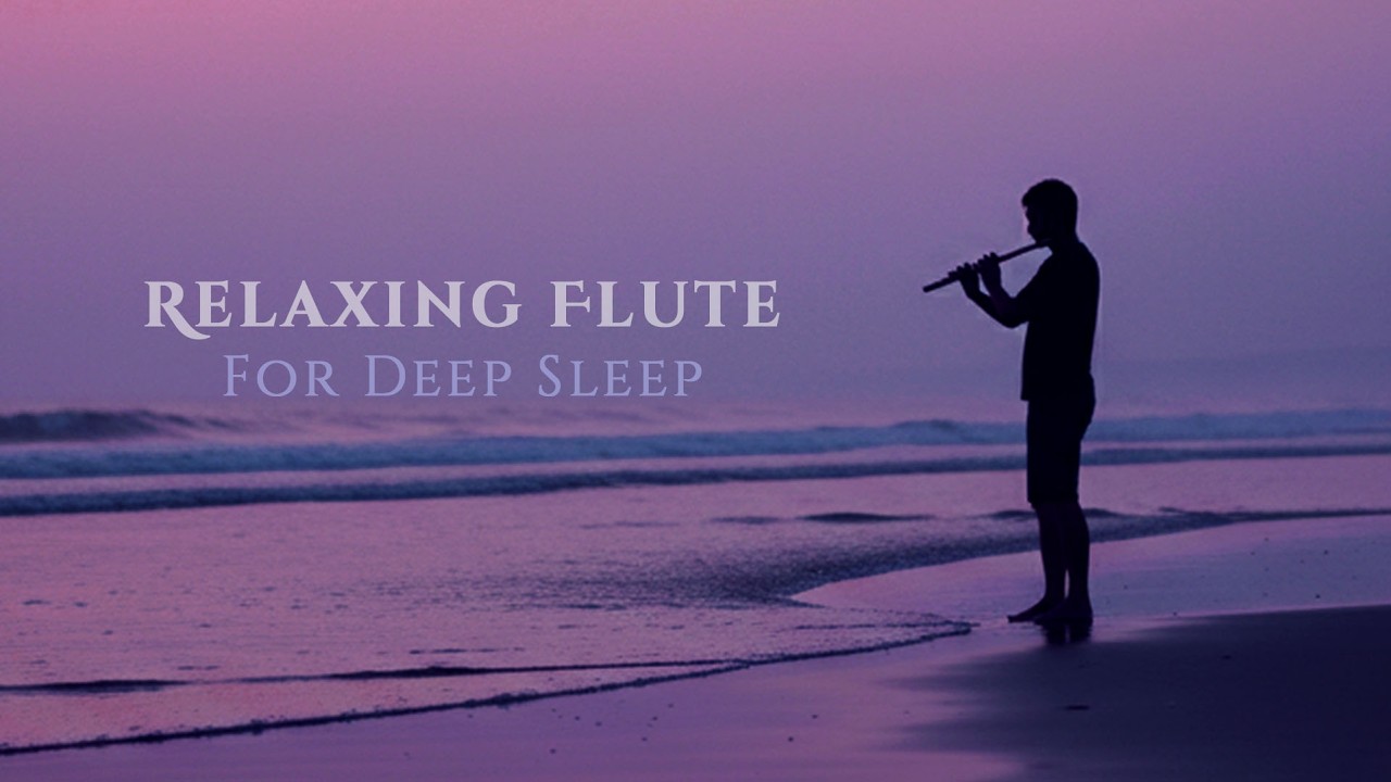 A Healing Flute in the Dark 🌌 Slow, Peaceful Tones That Help You Fall Asleep Fast 😴💤