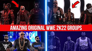 WWE 2K22 Best Factions To Create 🔥