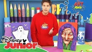 Art Attack Bastelclip Gespenst Disney Junior
