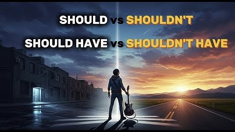 I Should Have Learned English This Way | Should & Should have done | English Grammar in Use Unit 33