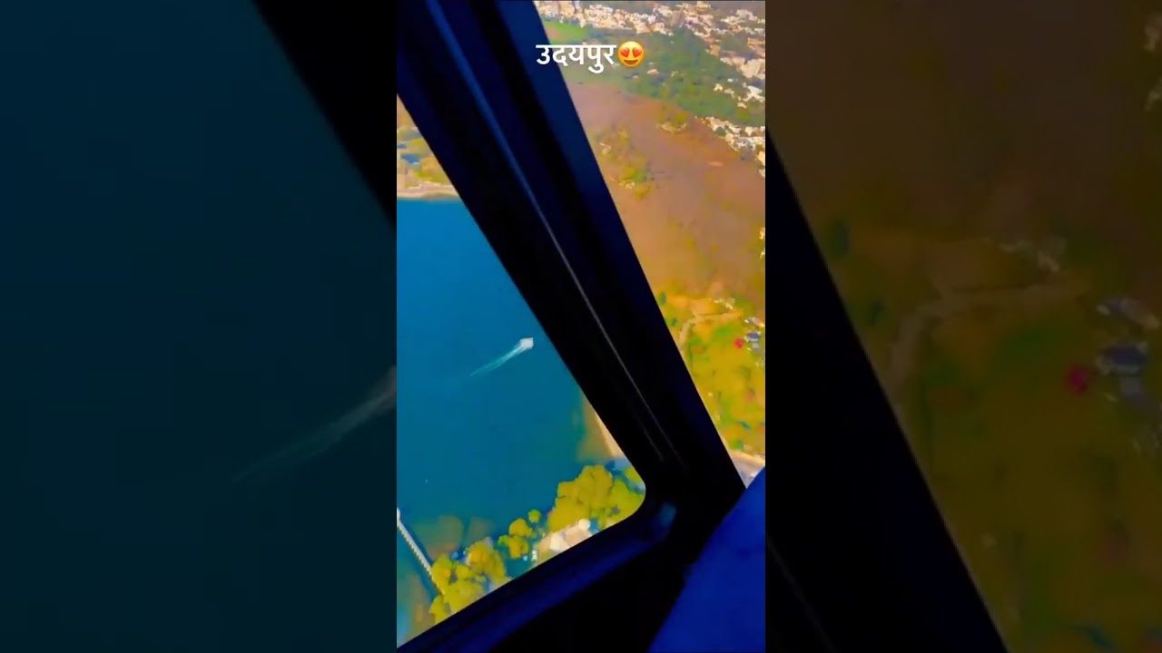 helicopter view of Udaipur 