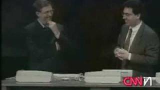Bill Gates Win 98 crash on live TV EXTREMELY FUNNY VIDEO