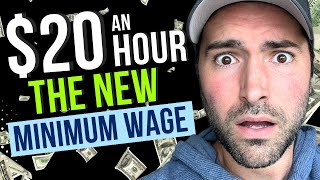 EXPLAINED: $20 An Hour Is The NEW Minimum Wage | Millennials and Gen Z Living Paycheck to Paycheck