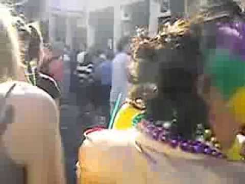 Mardi Gras on Bourbon Street Girls Gone Wild, Body Paint and Beads