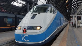 arrivo, partenza e visita interna del nuovo intercity di Trenitalia!