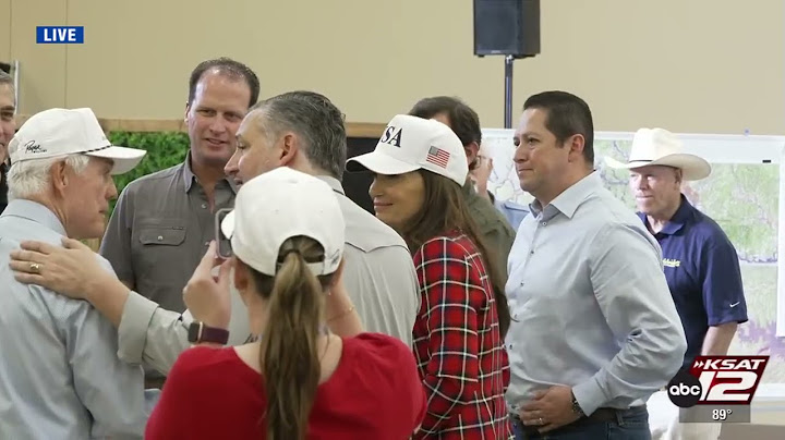 WATCH LIVE: President Trump gives remarks in Kerr County after surveying flood damage : Jul 11, ...