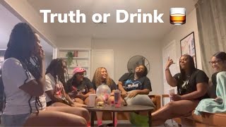 Truth or Drink 🤫🥃 ( *gets SPICYYYY 🌶️ * playing Resha Roulette game )