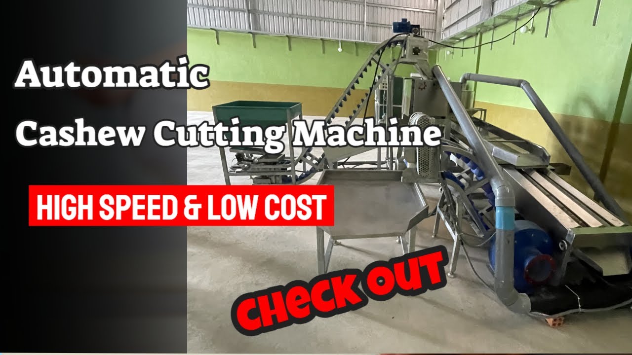 Automatic Cashew Cutting Machine | Efficient Automatic Cashew Cutting Machine at affordable price .