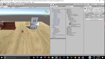 Unity 5 Tutorial Tuesdays: Doors, Drawers and Treasure Chests Part 2 - Locking and Unlocking