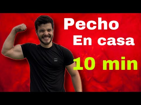 RUTINA de PECHO en CASA / Pectorales / Rutina sin equipo - YouTube