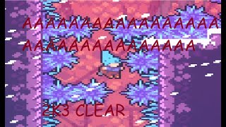 The hardest screen of the 3rd hardest map in celeste (2k3 d1d7)