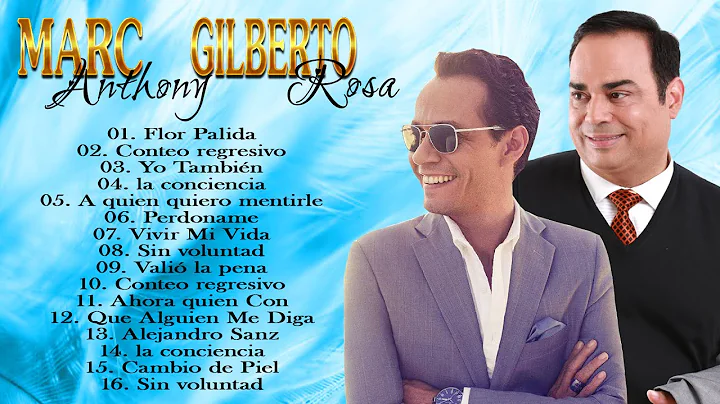 MARC ANTHONY - GILBERTO SANTA ROSA VIEJITAS SALSA ROMANTICA - SUS MEJORES CANCIONES - SALSA MIX 2021