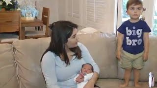 News 6 visits anchor lisa bell, who gave birth to a baby boy on sept.
9.