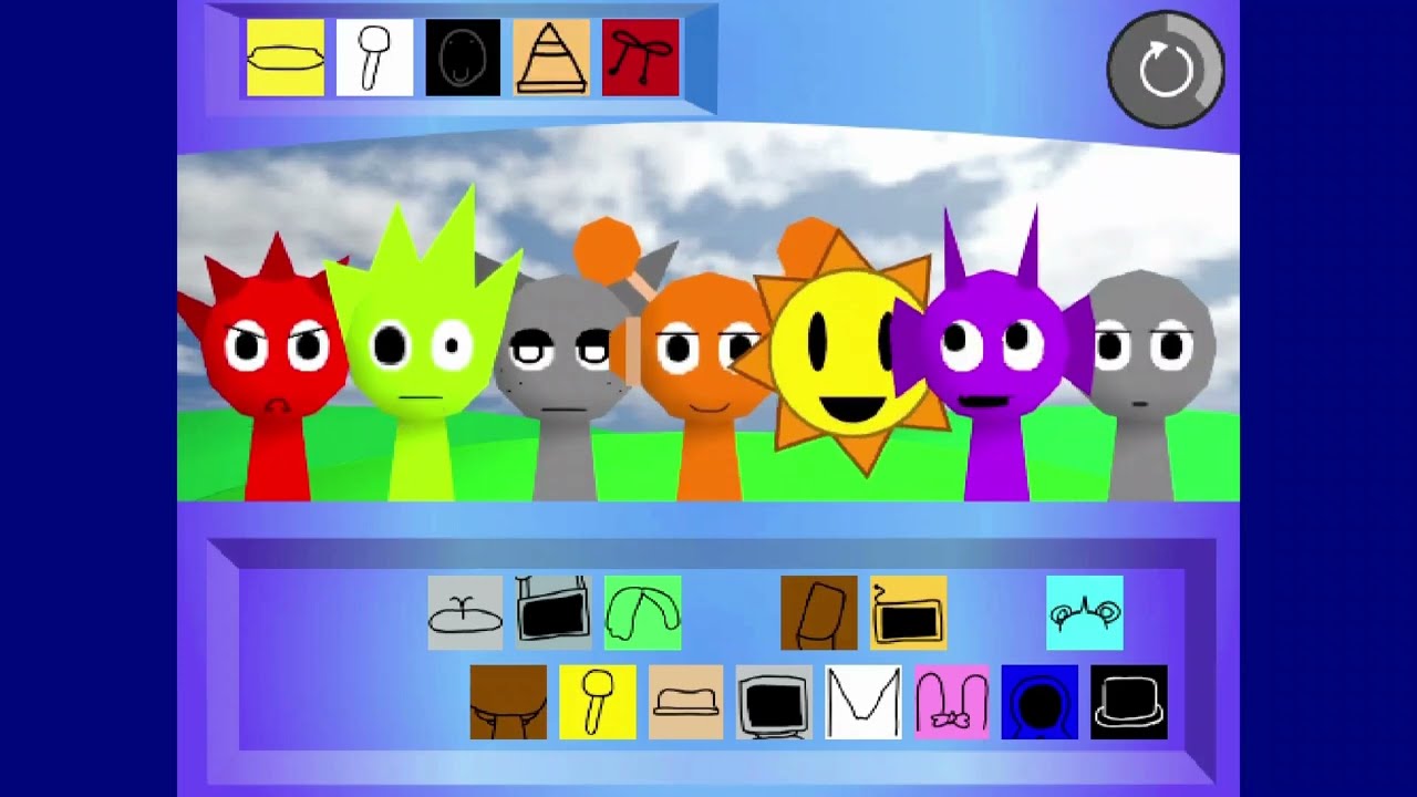 Incredibox Mix 38 [Sprunki 64 HORROR RELEASE] "█ .... █ . █ .-.. █ .--. █ / █ ..- █ ... █" ⚠️Bluud⚠️