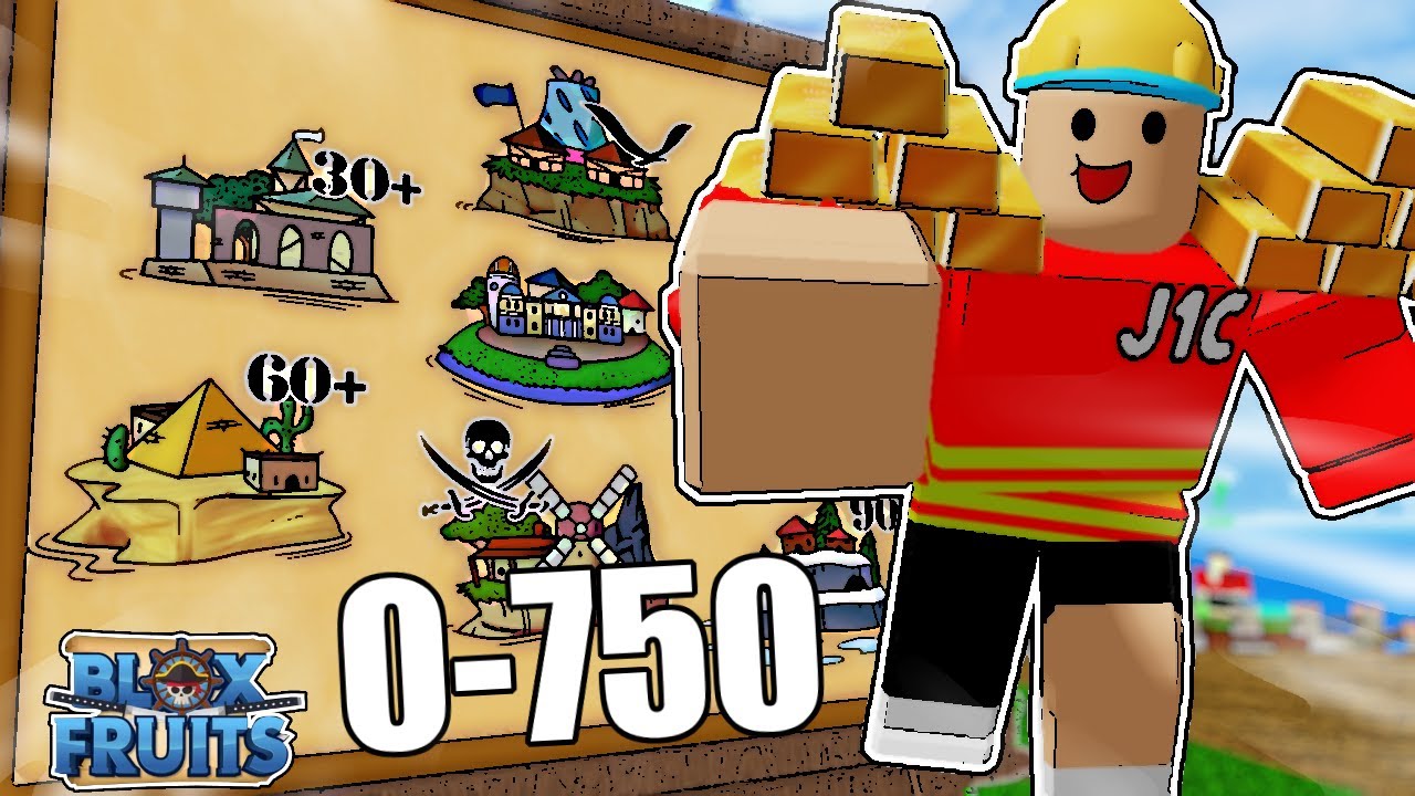 Best Guide TO Level Up From 1 to 750! (Full Guidance In Old World) BLOX  FRUIT 