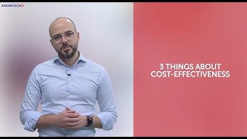 3 Things About Cost-Effectiveness