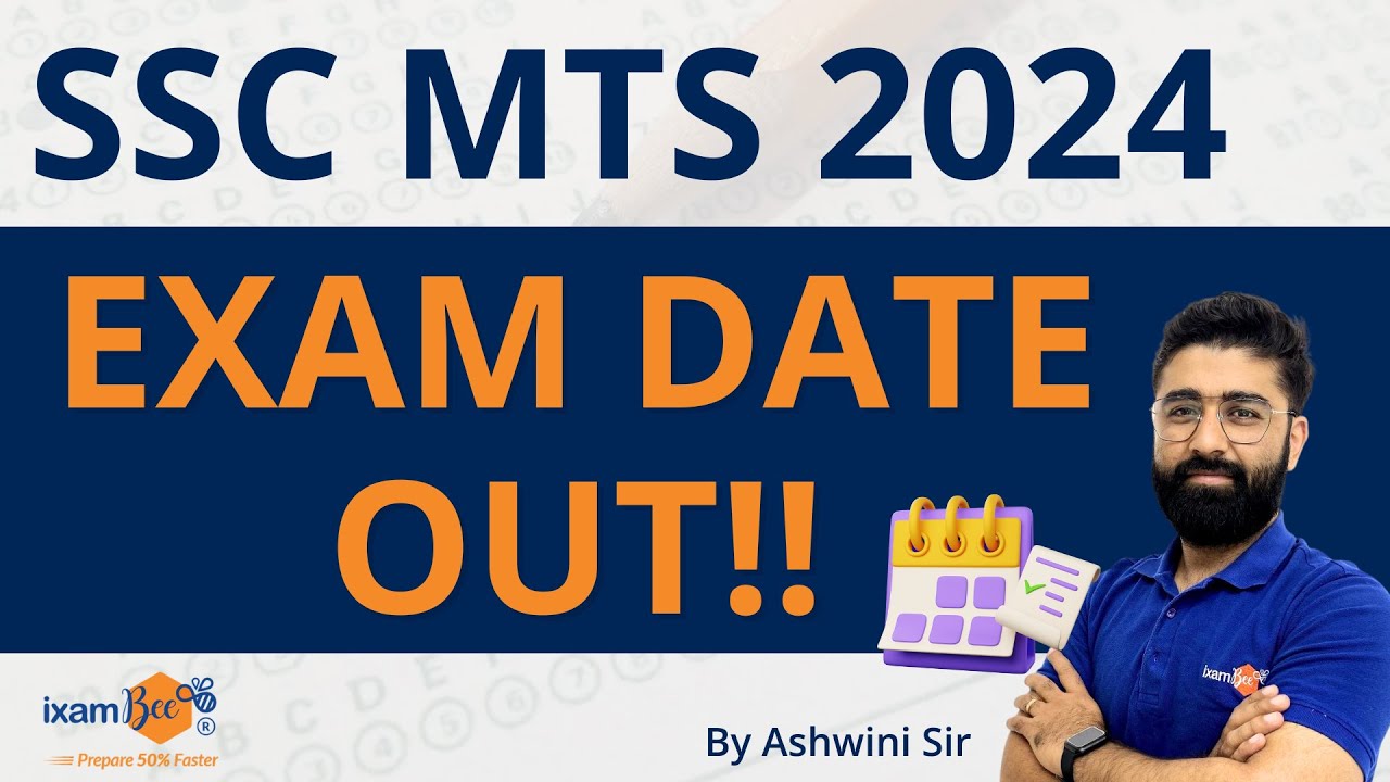 SSC MTS 2024 Exam Date Out!! || By Ashwini Sir - YouTube