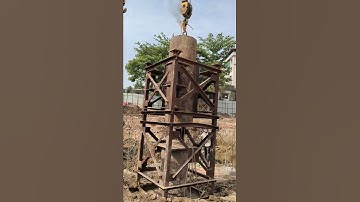 Dynamic Load test. #civilengineering