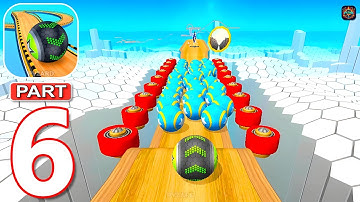 Going Balls - Gameplay Walkthrough Part 6 Level 35-45 New Update (iOS,Android)