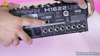 Vídeo: MEZCLADORA BEHRINGER XENYX X1622USB