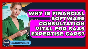 Why Is Financial Software Consultation Vital For SaaS Expertise Gaps? - All About SaaS Finance