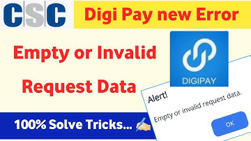 Empty or invalid request data digipay | Digipay new error | Digipay new update | Digipay error solve