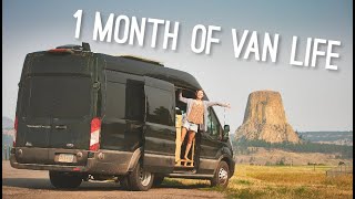 Our First Full Month of Vanlife | Young Couple Travel Vlogs Across The US by Rolling Vistas 18,519 views 3 years ago 12 minutes, 11 seconds