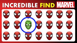 FIND THE ODD One Out ‍♀ SUPERHERO from MARVEL  Grizzly Quiz