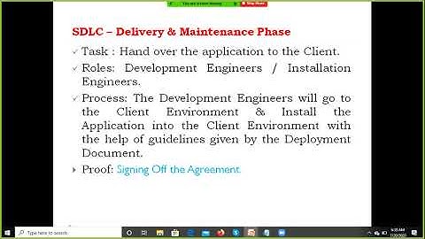 SDLC Process   Part 2