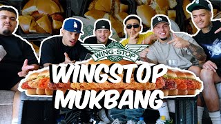 FOOS RELATIONSHIP ADVICE / WINGSTOP SANDWICHES MUKBANG !!!