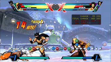 UMVC3 Nova/Doom/Strider max corner damage