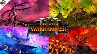 Окунитесь в Мир Total War: Warhammer 3 – Трейлеры Всех Играбельных Фракций