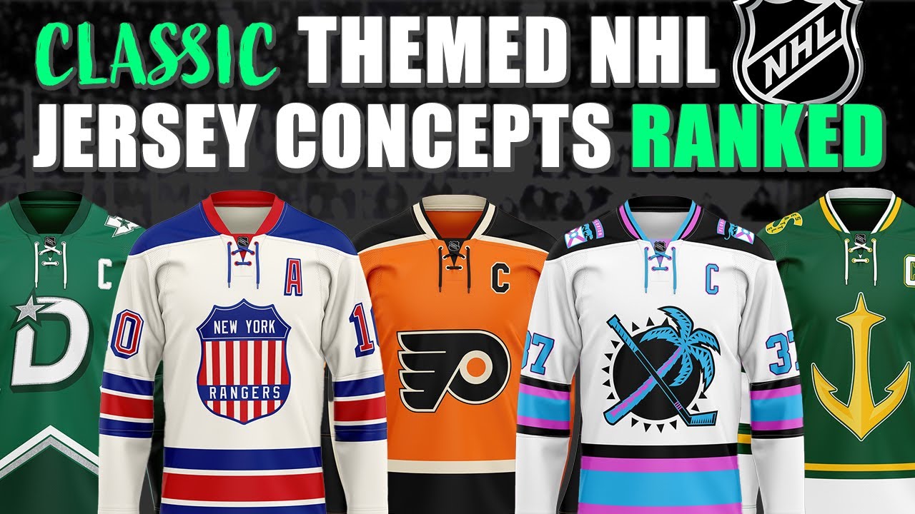 64 NHL Jersey Concepts RANKED! 