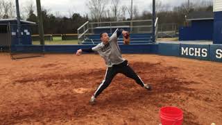 Long Toss Throw Side View