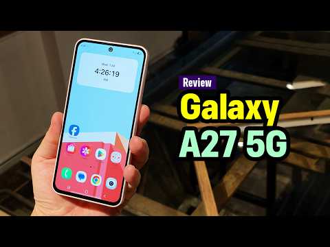 รีวิว Galaxy A27 5G จอ AMOLED 120Hz ชิปมังกร เมม UFS 3.1 งบ 8 พัน