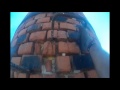 Climbing The Chimney In Margina Romania Climbing The Chimney In Margina Romania