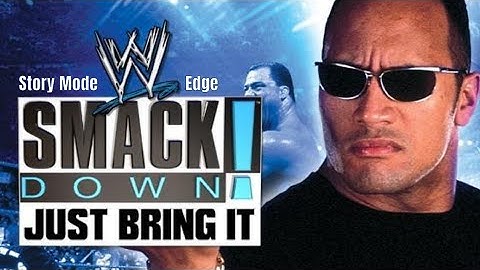 WWF / WWE Smackdown! Just Bring It (PS2) Gameplay Walkthrough | Edge Story Mode | Tag Team Champion